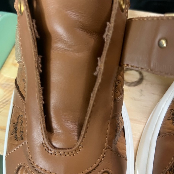 MCM Cognac shoes with box - Picture 10 of 11